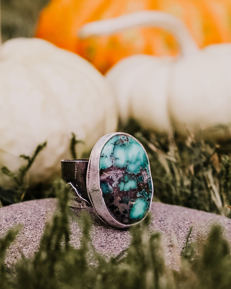 Mount Olympic Variscite Turquoise Ring