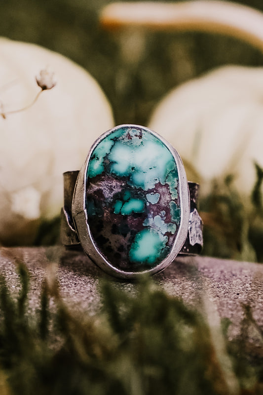 Mount Olympic Variscite Turquoise Ring